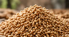 Granulés de bois en vrac