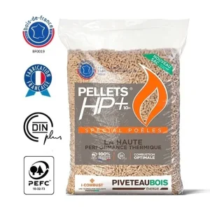 Sac de granulés Piveteau HP+ avec pictogrammes