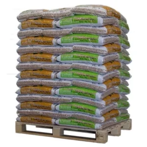 Palette de sacs de granulés Starforest